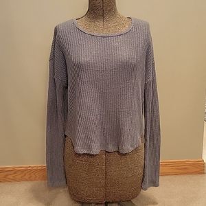 green Aeropastale open back sweater